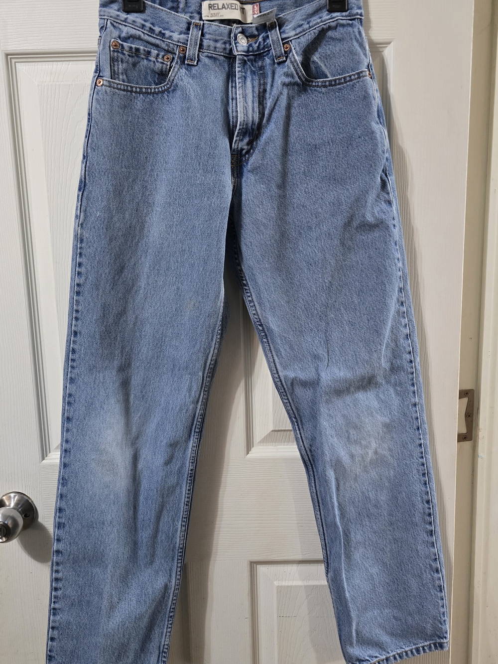 Vintage Levi's 550 blue jeans Made in Egypt